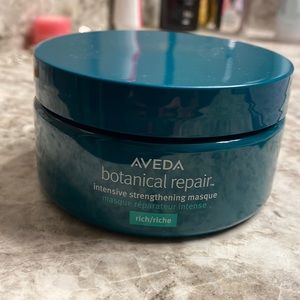New Aveda hair masque  and strengthening treatment.